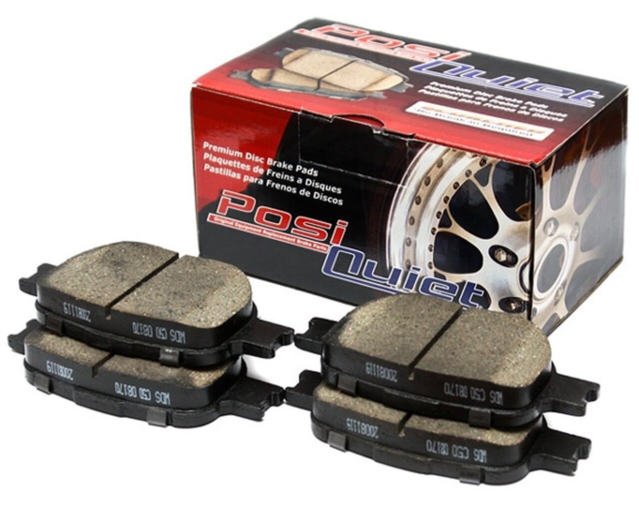 StopTech Posi-Quiet Brake Pads (Front)